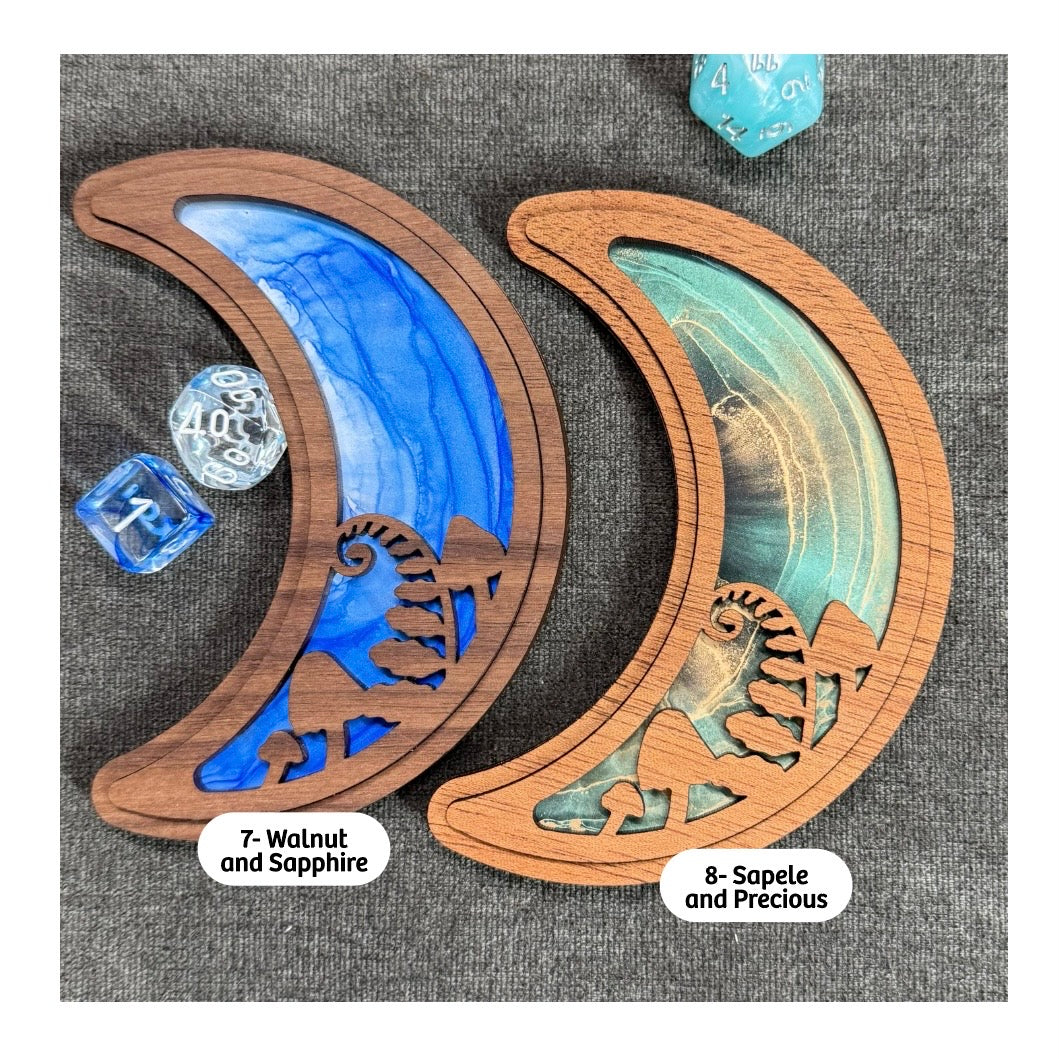 Layered Forest Moons Art Collection