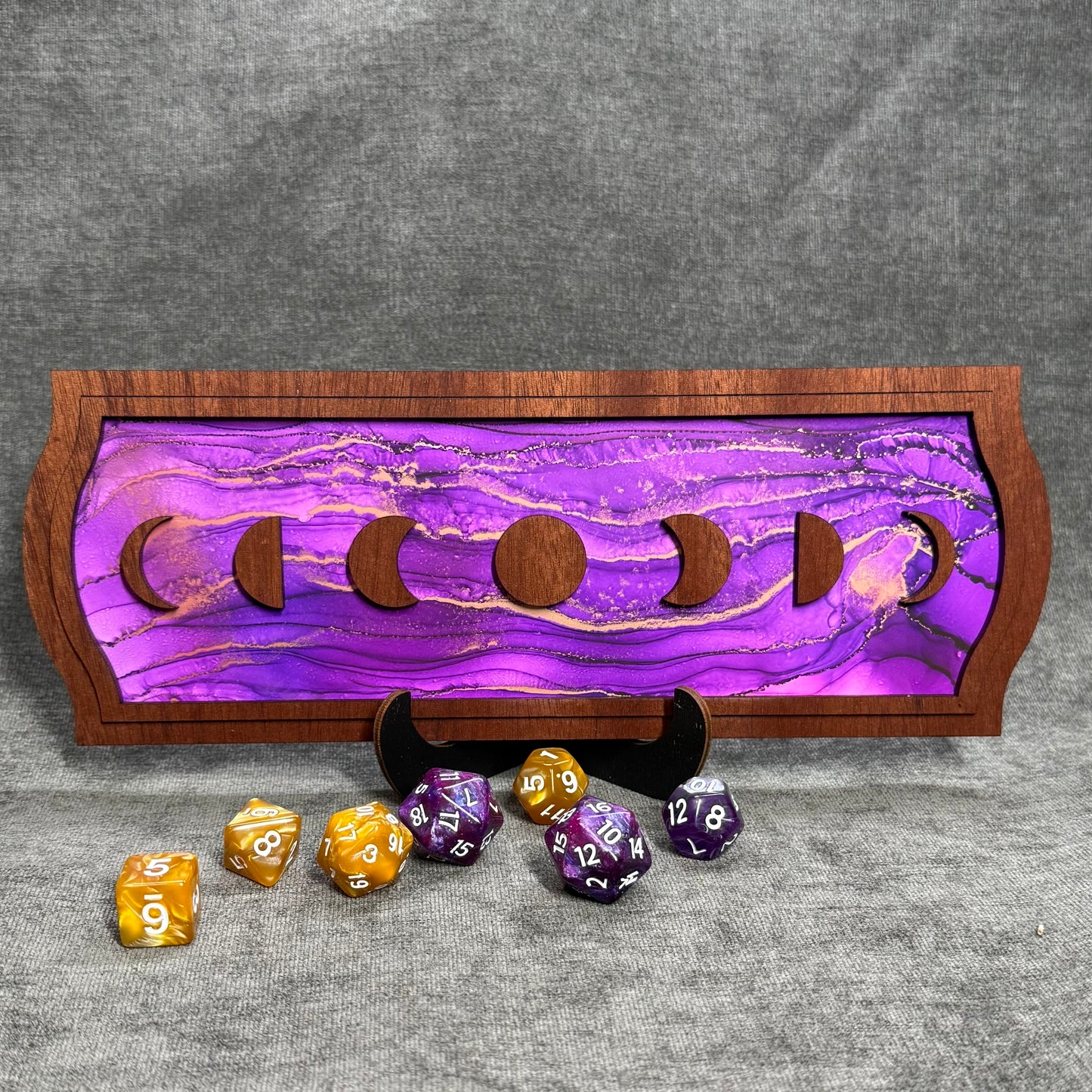 Layered Moon Phases Art Collection