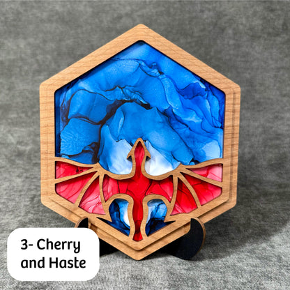 Layered Dragon Art Collection