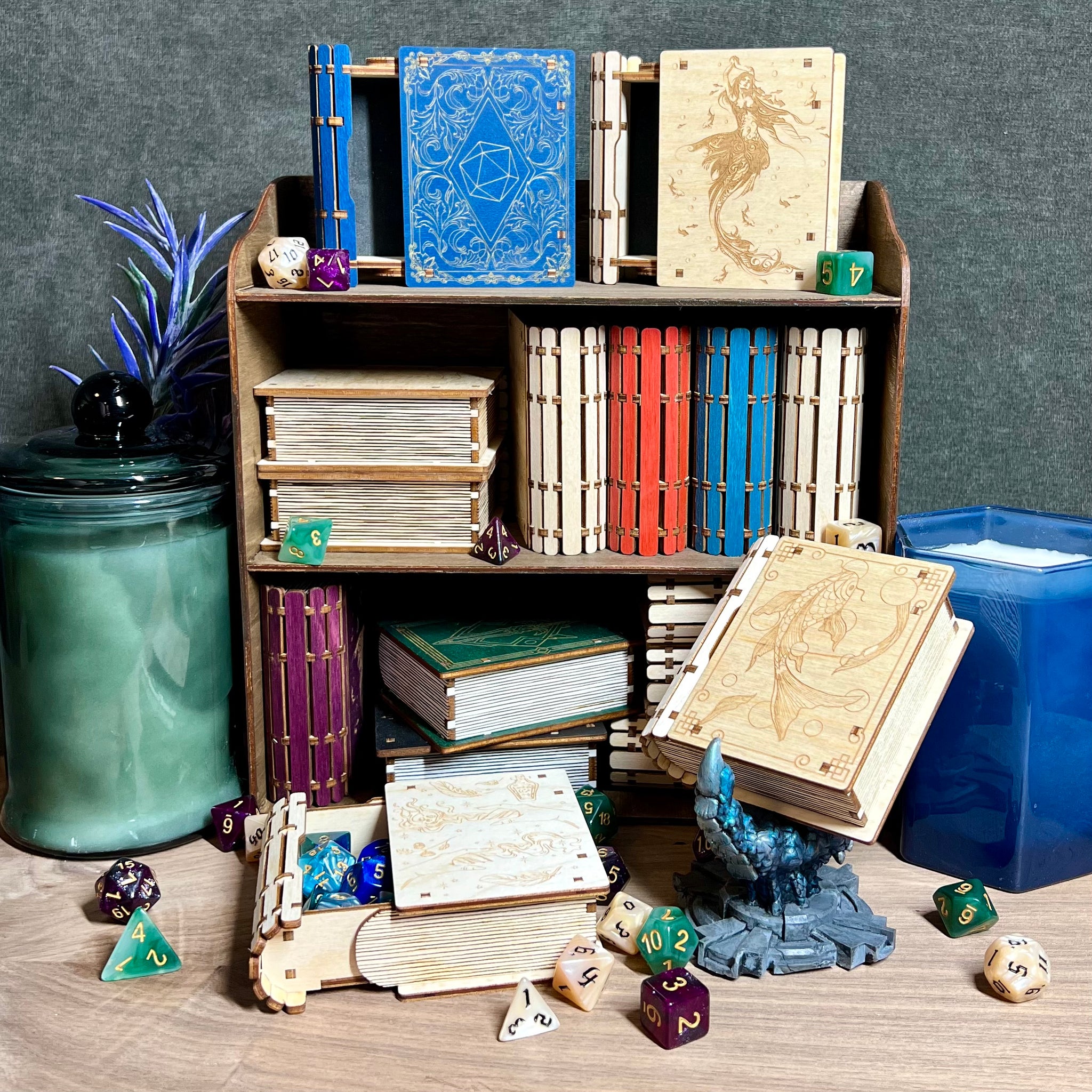 Whimsy Studio Boxes, Trays, and Towers – Works of Whimsy Studios