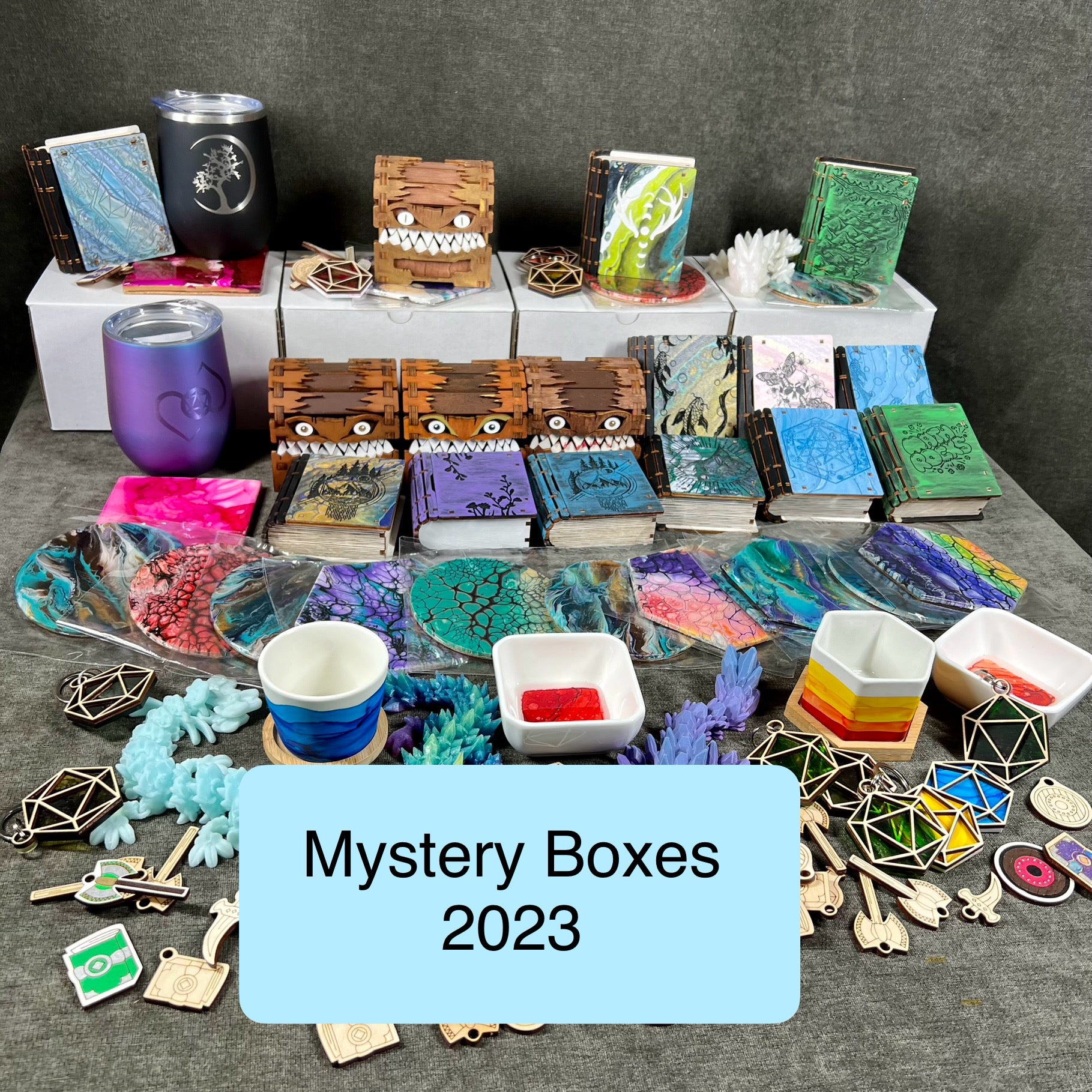 Whimsy Box Boxes, Trays, and Towers – Works of Whimsy Studios