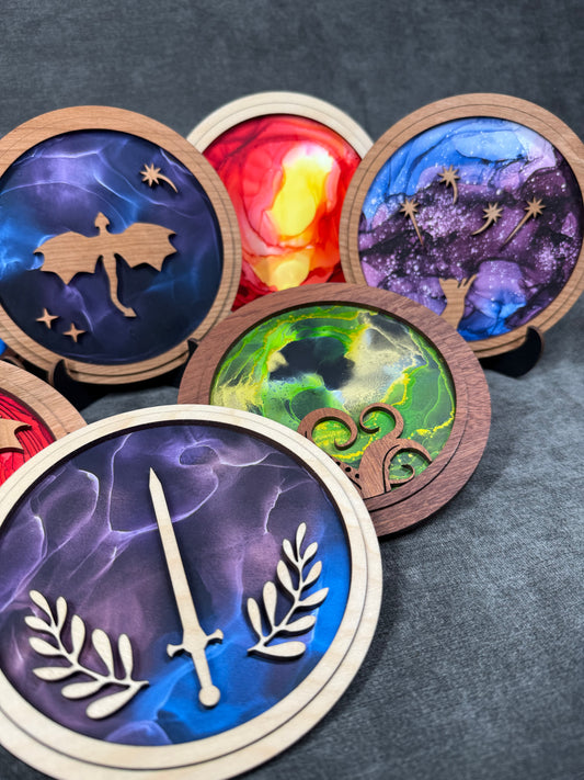 Layered Circle Art Collection