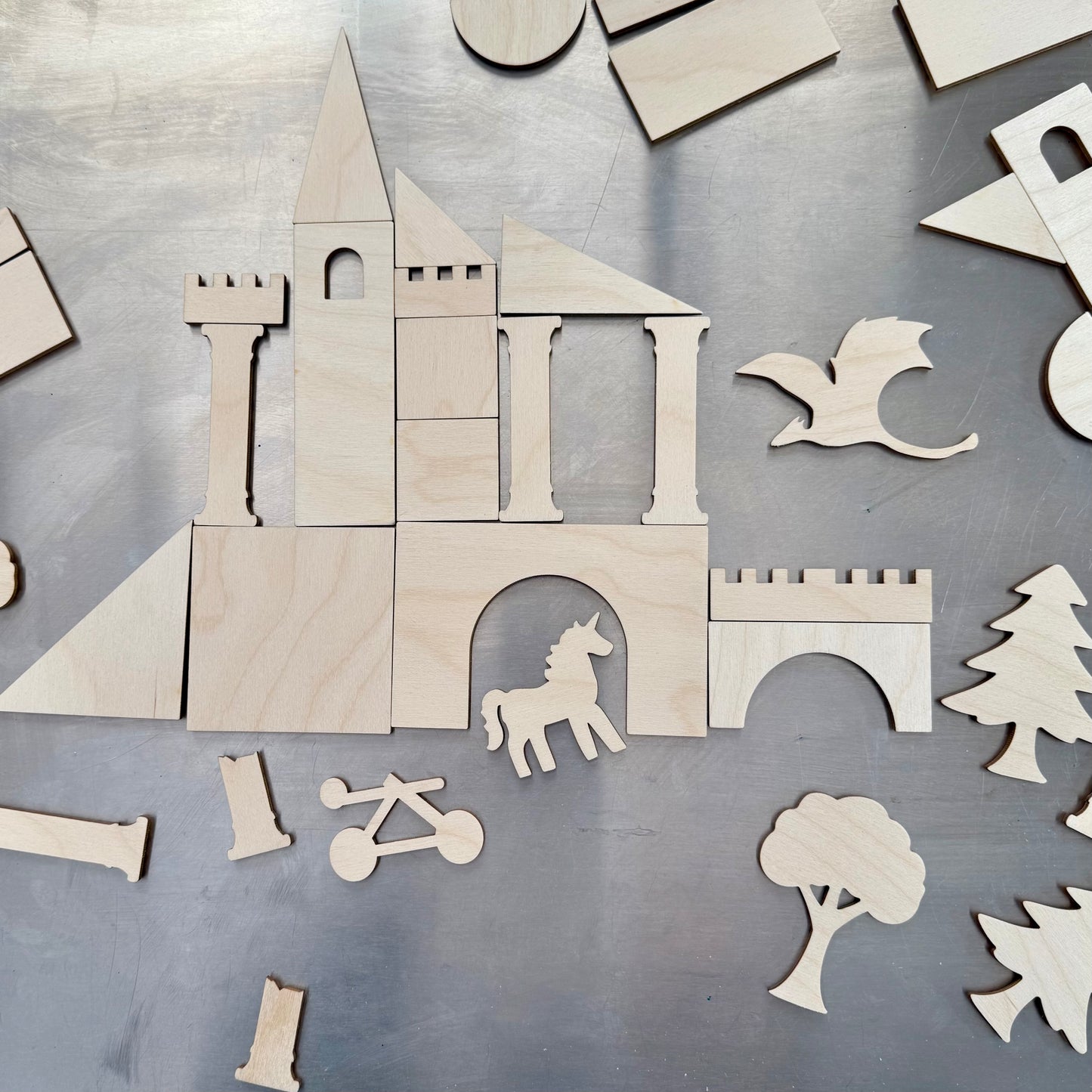 Castle Block Magnets