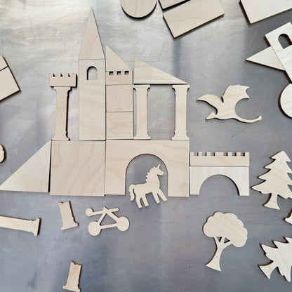 Castle Block Magnets