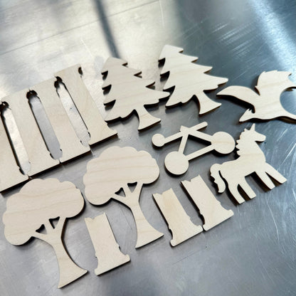 Castle Block Magnets