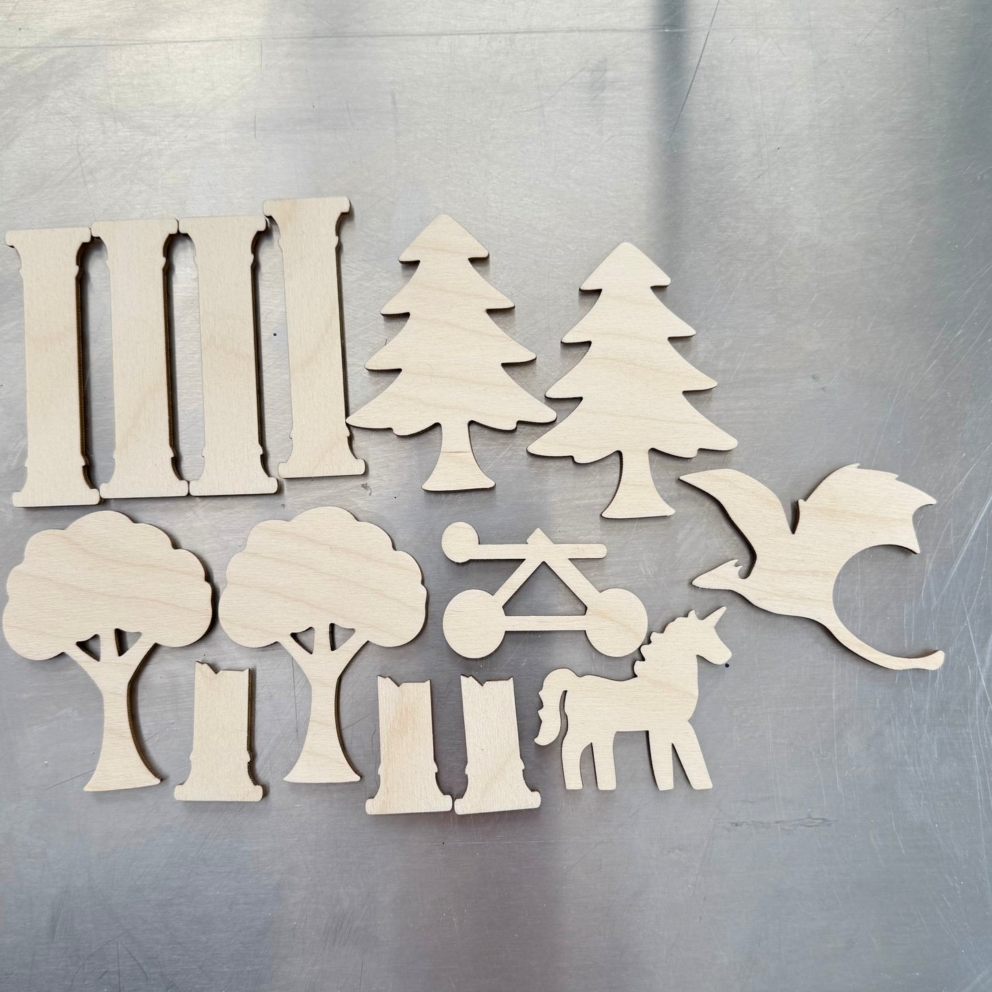 Castle Block Magnets