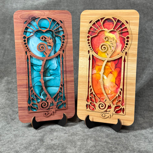 Layered Woodland Bow Art Collection