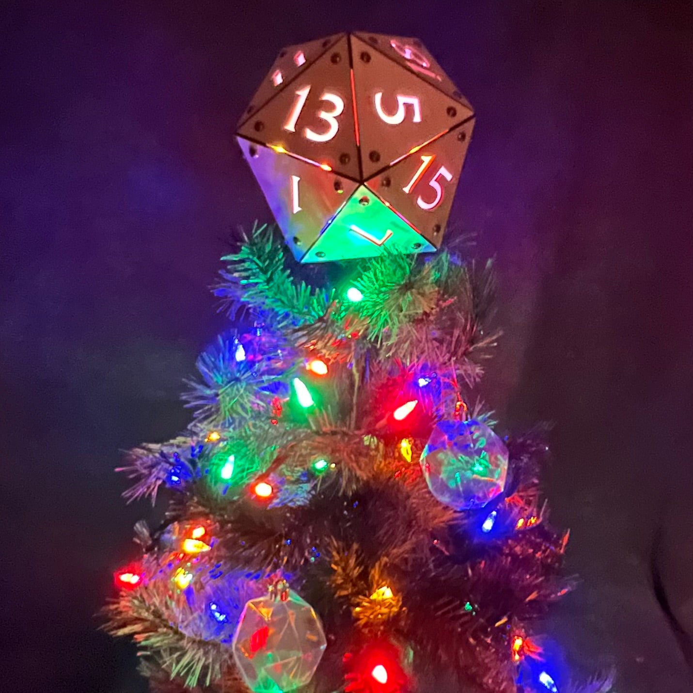 Tree topper adaptor for Driftglobes