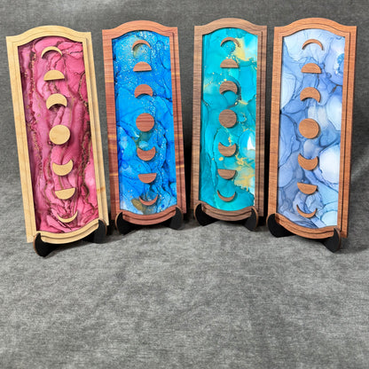 Layered Moon Phases Art Collection