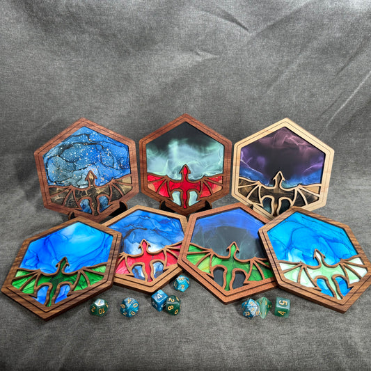 Layered Dragon Art Collection