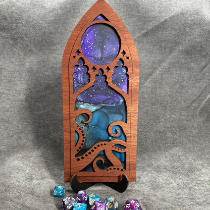 Layered Eldritch Cathedral Art Collection