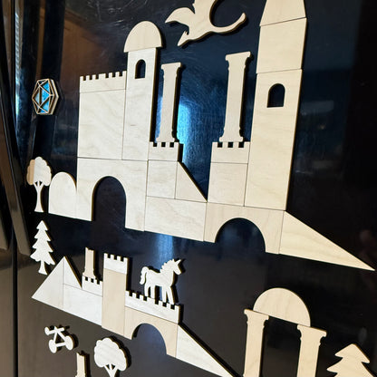 Castle Block Magnets