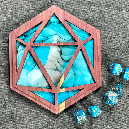 Layered D20 Art- Cedar and Gust