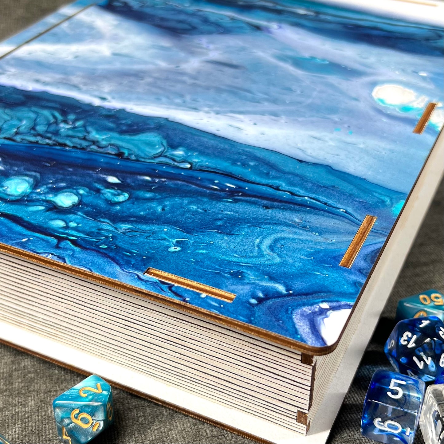 Painted Tome of Holding- Ocean