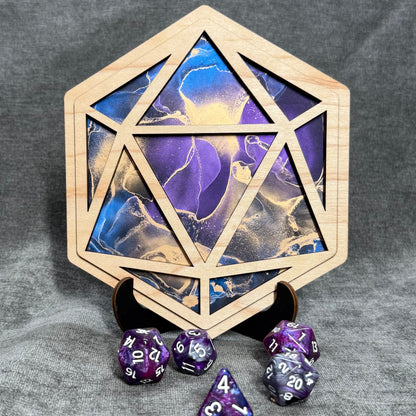 Layered D20 Art Collection