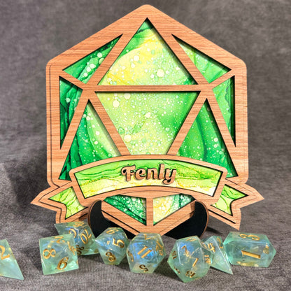 Custom D20 Layer Art