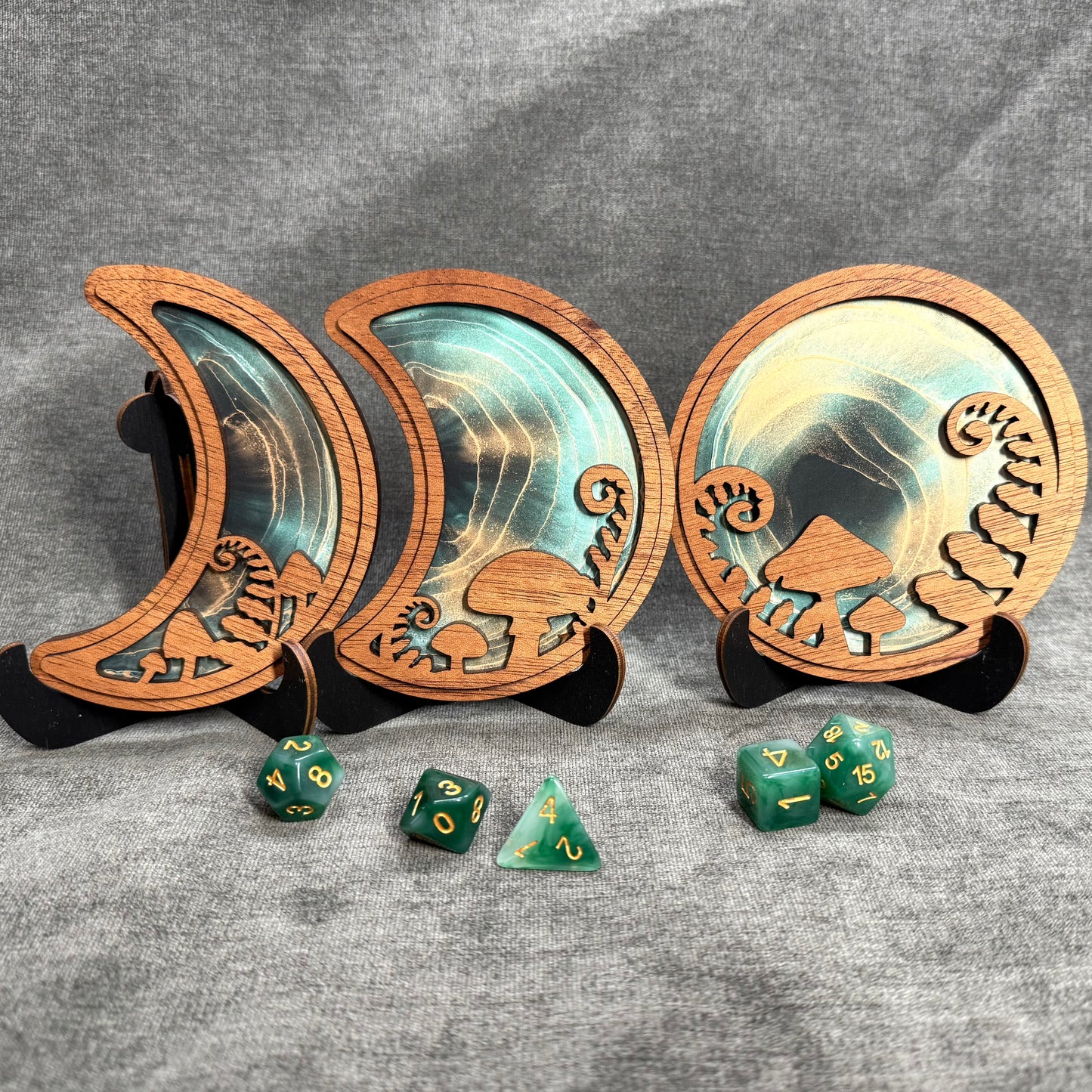 Layered Forest Moons Art Collection