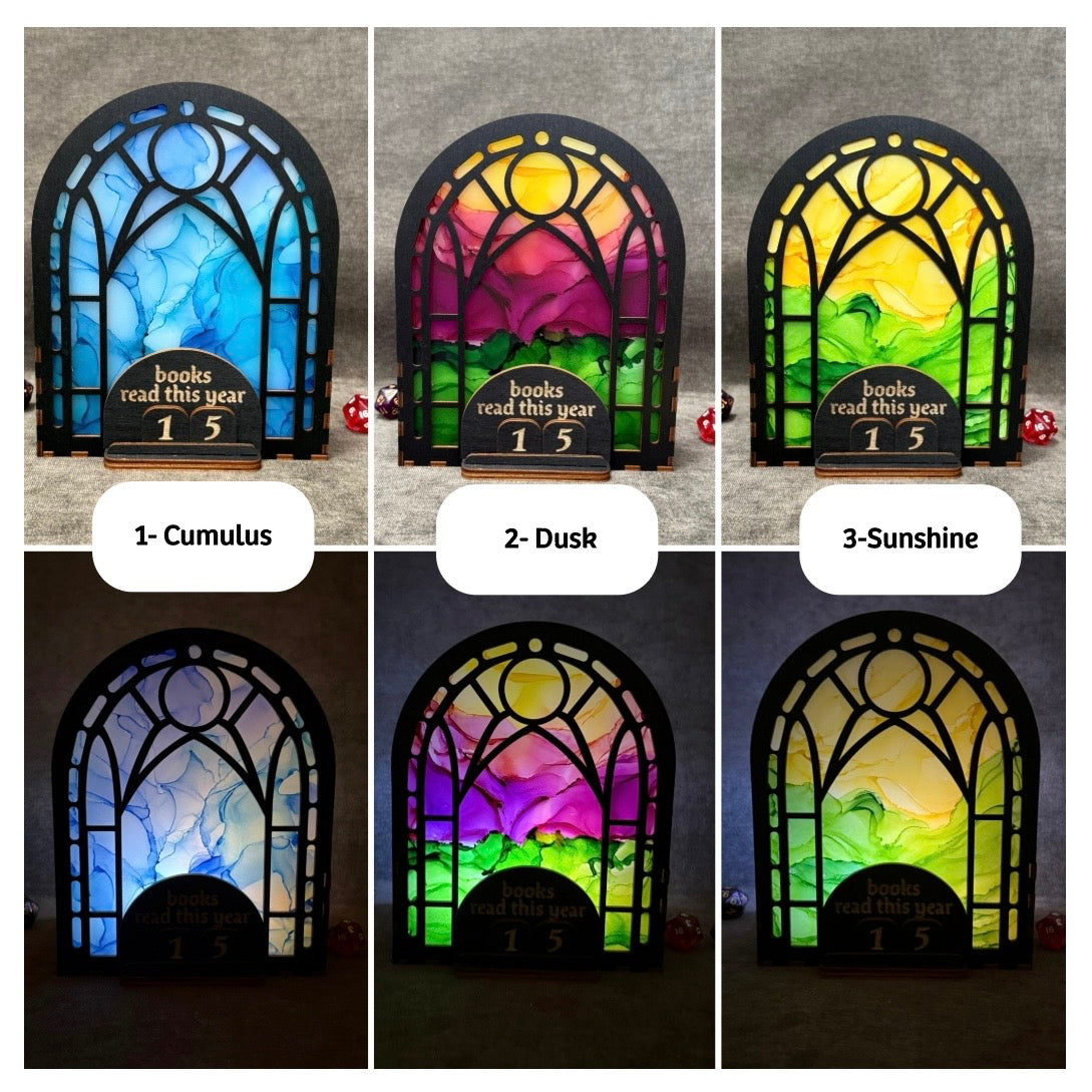 Painted Reading Tracker Inserts