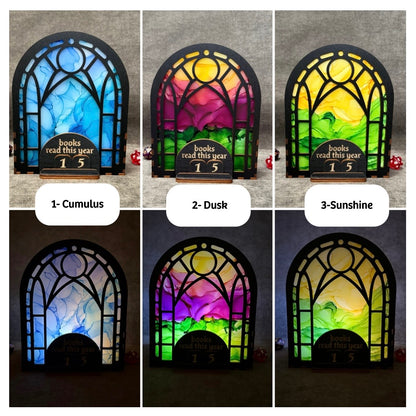 Painted Reading Tracker Inserts