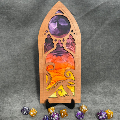 Layered Eldritch Cathedral Art Collection