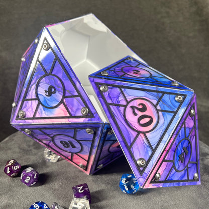 Feywild: A Handpainted D20 Driftglobe Lamp