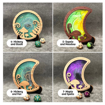 Layered Forest Moons Art Collection