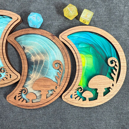 Layered Forest Moons Art Collection