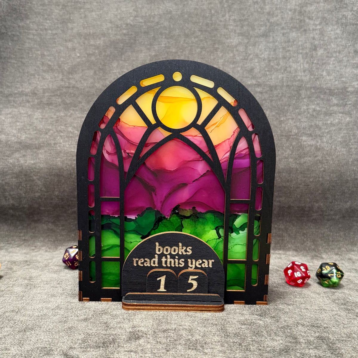 Painted Reading Tracker Inserts