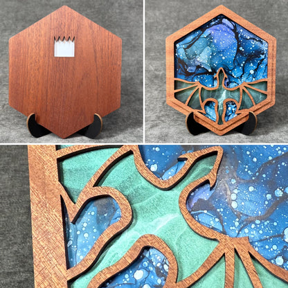 Layered Dragon Art Collection