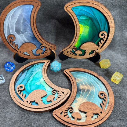 Layered Forest Moons Art Collection