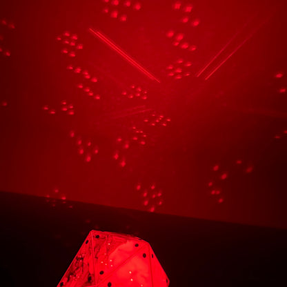 Amaze: A Handpainted Driftglobe Lamp