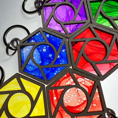 Adventure Keychains- Rainbow Collection