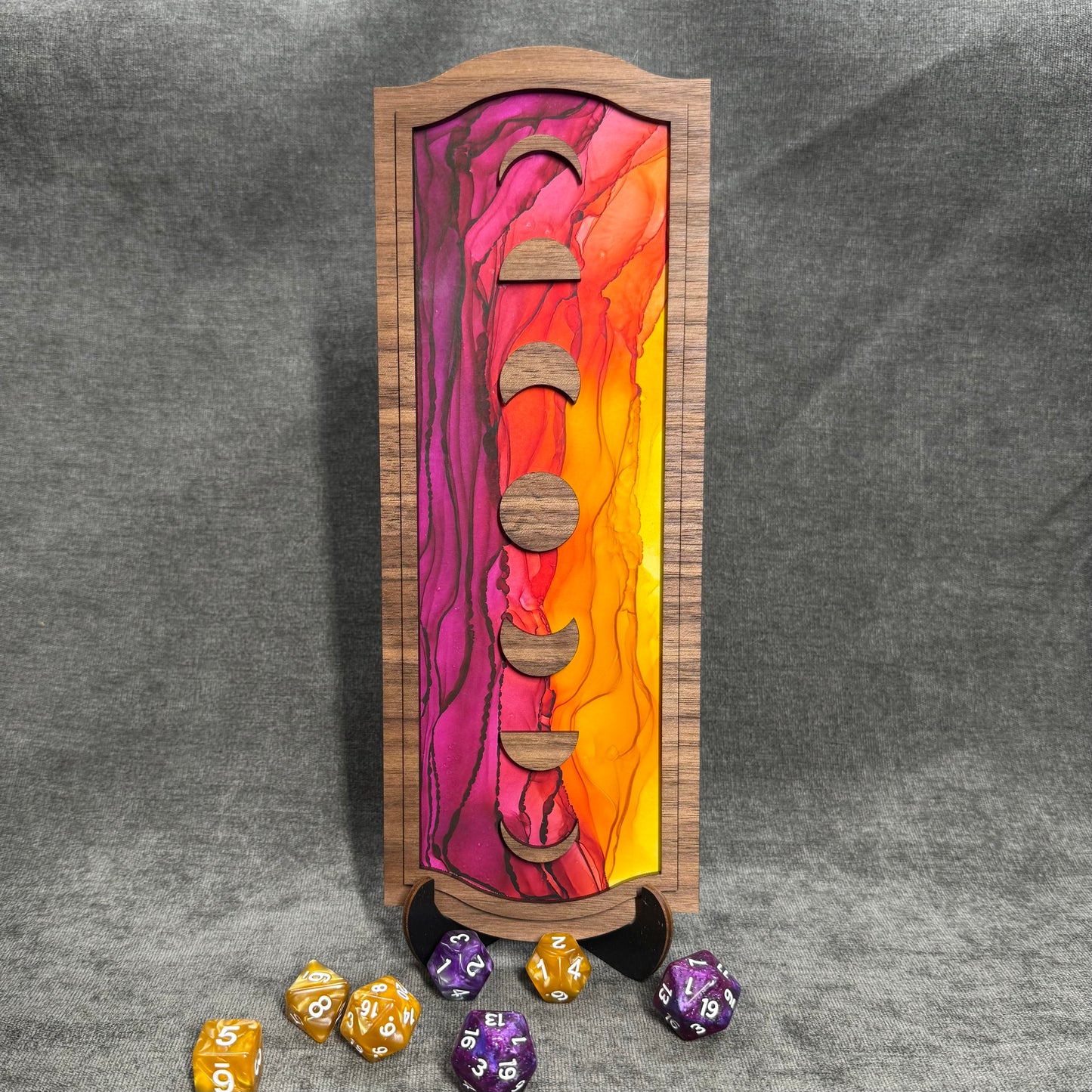 Layered Moon Phases Art Collection