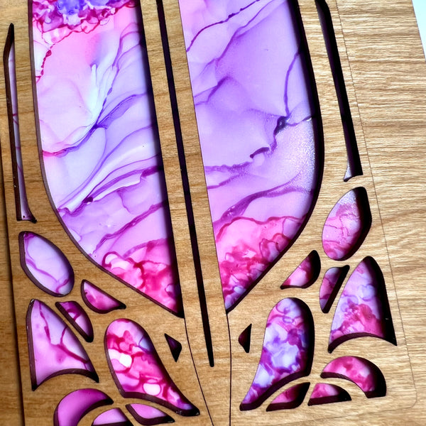 Layered Sword Art- Cherry and Lilac