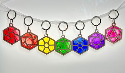 Adventure Keychains- Rainbow Collection