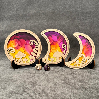 Layered Forest Moons Art Collection