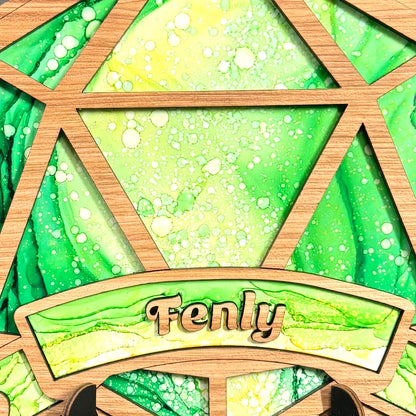 Custom D20 Layer Art