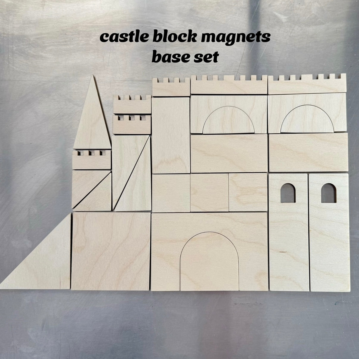 Castle Block Magnets
