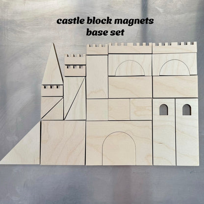 Castle Block Magnets