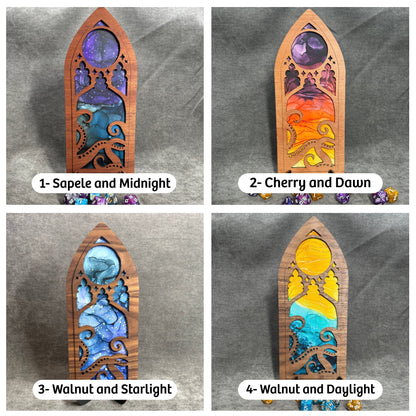 Layered Eldritch Cathedral Art Collection