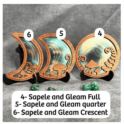 Layered Forest Moons Art Collection