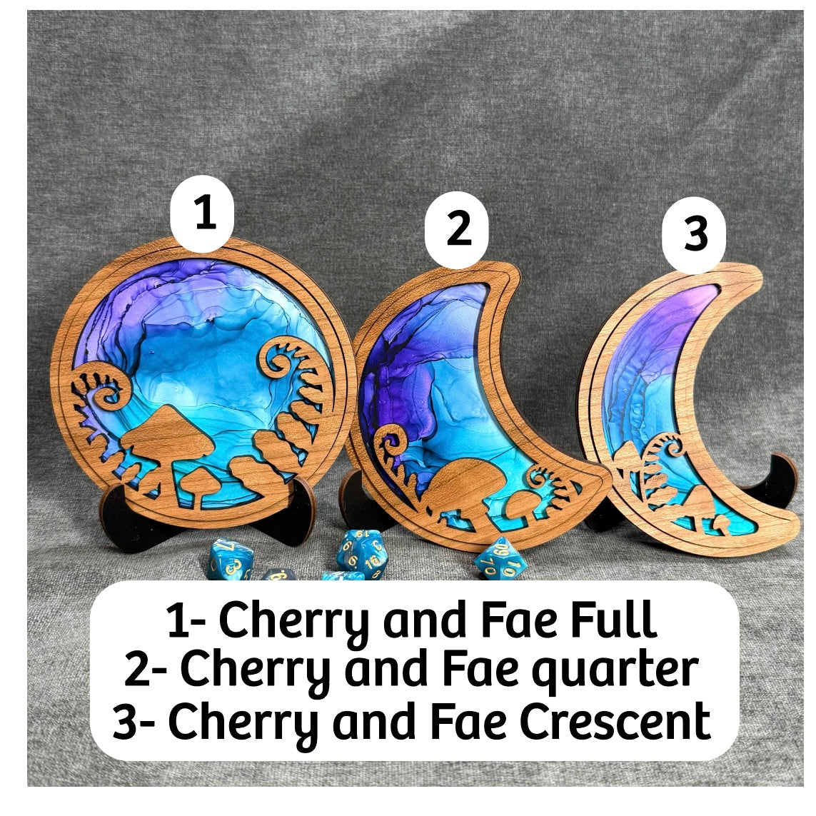 Layered Forest Moons Art Collection