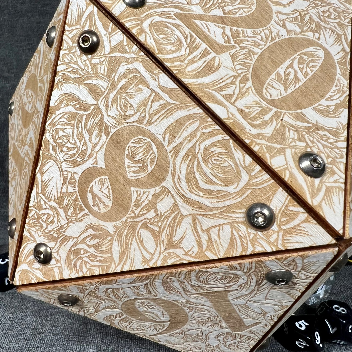 Floral Giant D20 Storage Box