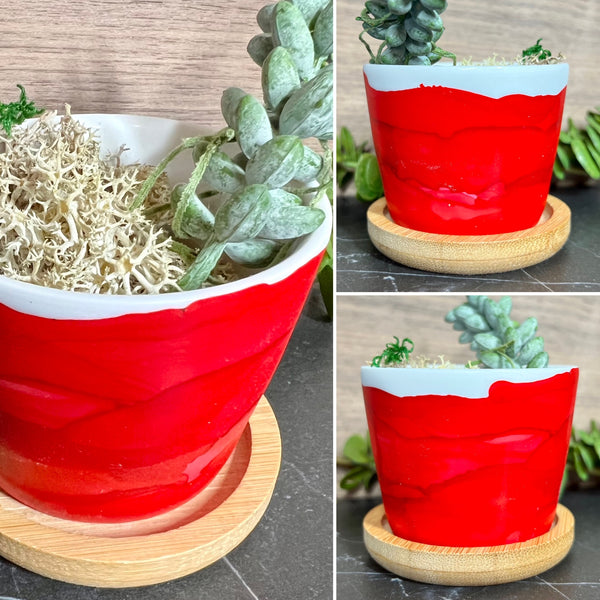 Mini Painted Ceramic Pots