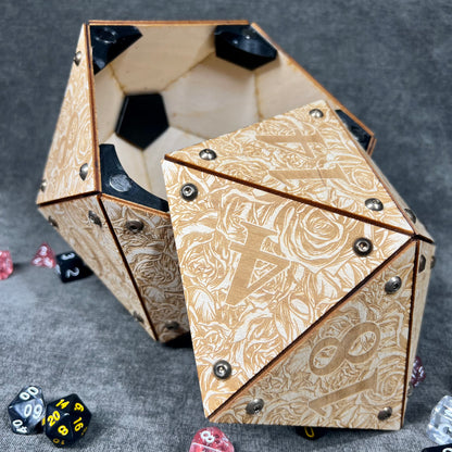 Floral Giant D20 Storage Box