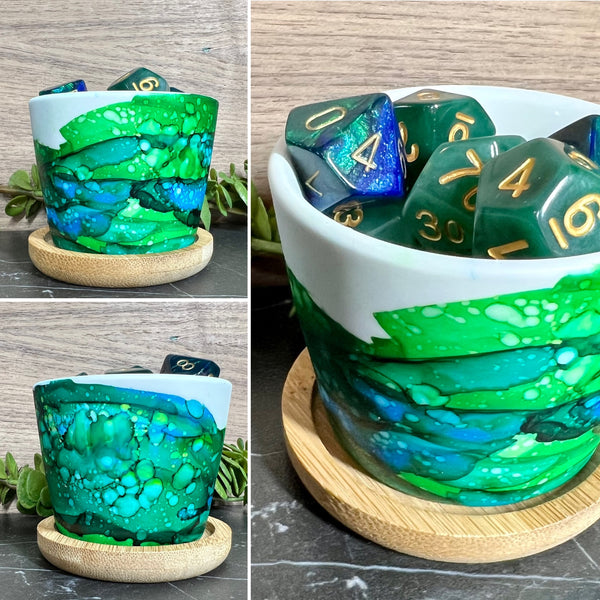 Mini Painted Ceramic Pots