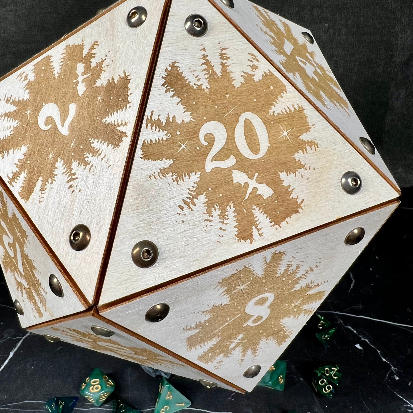 Dragon’s Sky Giant D20 Storage Box