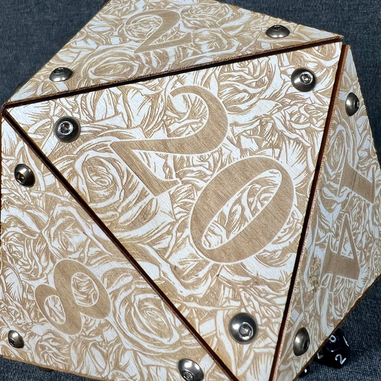 Floral Giant D20 Storage Box