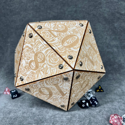 Floral Giant D20 Storage Box