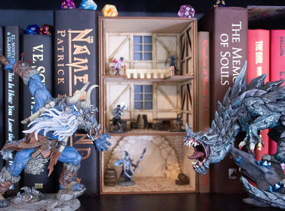 The Tavern Book Nook and Miniature Display